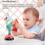 Jucarii, Copii si Bebe - Jucarii si jocuri - Jucarii bebelusi - Jucarii interactive bebelusi - Jucarie bebe cu ventuza - paun - Infinity.ro