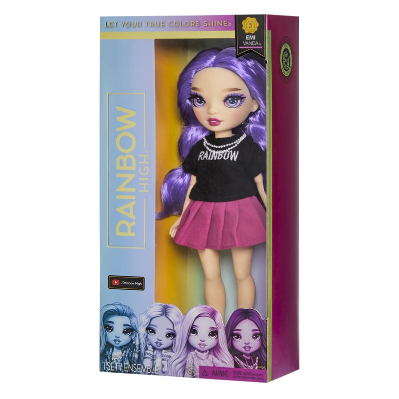Jucarii, Copii si Bebe - Jucarii si jocuri - Papusi si accesorii - Papusi - Rainbow high  papusa emi vanda - Infinity.ro