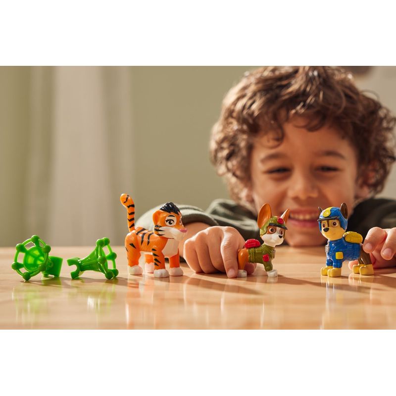 Jucarii, Copii si Bebe - Jucarii si jocuri - Figurine - Patrula catelusilor jungle pups set 3 figurine chase tracker si tigrul - Infinity.ro