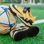 Sport si Outdoor - Echipament Sportiv - Incaltaminte sport - Pantofi sport - Ghete de fotbal pentru copii MBrands, 8.5 pentru teren sintetic, culoare galben 31 - Infinity.ro