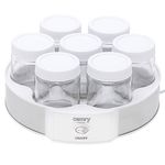 Electronice si Electrocasnice - Electrocasnice bucatarie - Aparate de gatit & desert - Aparate de preparat desert - Aparat de iaurt Camry CR4519, 7 barcane x 200ml, 20W - Infinity.ro