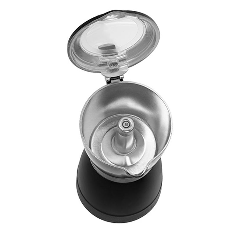 Electronice si Electrocasnice - Electrocasnice bucatarie - Preparare bauturi - Cafetiere - Cafetiera electrica pentru moka Camry CR 4415B, Capacitate 300 ml - Infinity.ro