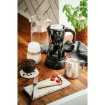 Electronice si Electrocasnice - Electrocasnice bucatarie - Preparare bauturi - Cafetiere - Cafetiera electrica pentru moka Camry CR 4415B, Capacitate 300 ml - Infinity.ro