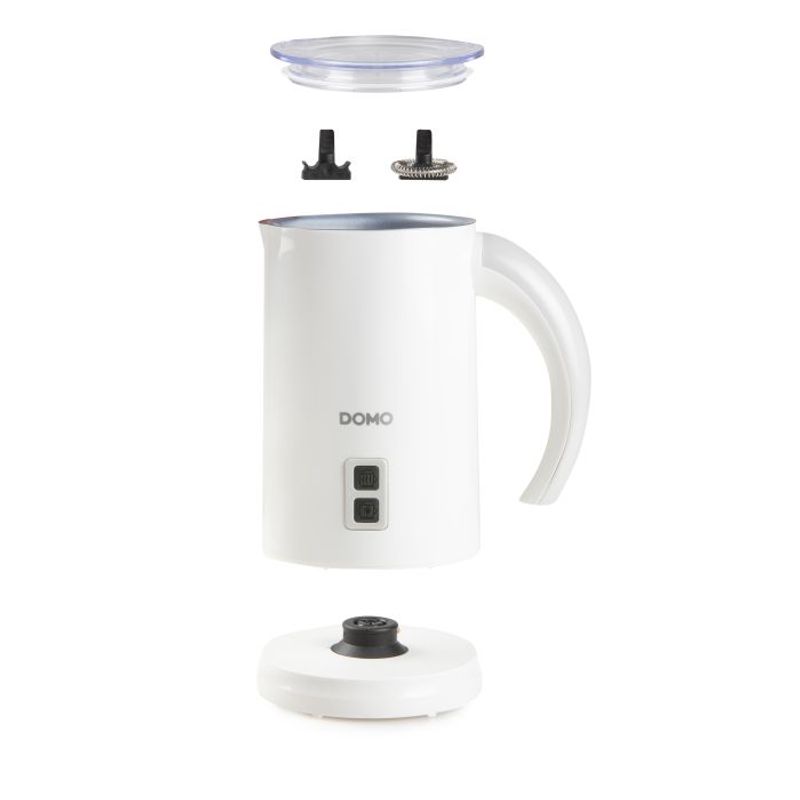 Electronice si Electrocasnice - Electrocasnice bucatarie - Preparare bauturi - Cafetiere - Aparat pentru spumare lapte Domo DO731MF, 450-550 W, 240 ml spuma - Infinity.ro