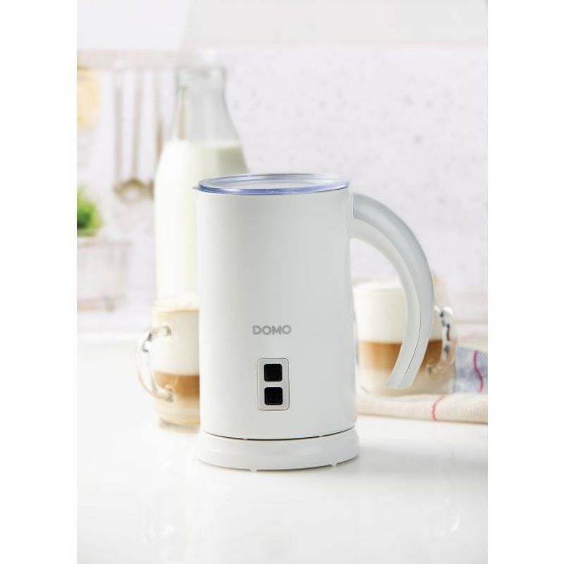 Electronice si Electrocasnice - Electrocasnice bucatarie - Preparare bauturi - Cafetiere - Aparat pentru spumare lapte Domo DO731MF, 450-550 W, 240 ml spuma - Infinity.ro