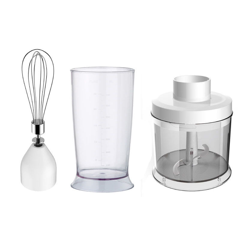 Electronice si Electrocasnice - Electrocasnice bucatarie - Mixere, tocatoare & roboti de bucatarie - Blendere si mini tocatoare - Blender vertical 3 in 1 HBS 6001 WH, 300 W - Infinity.ro