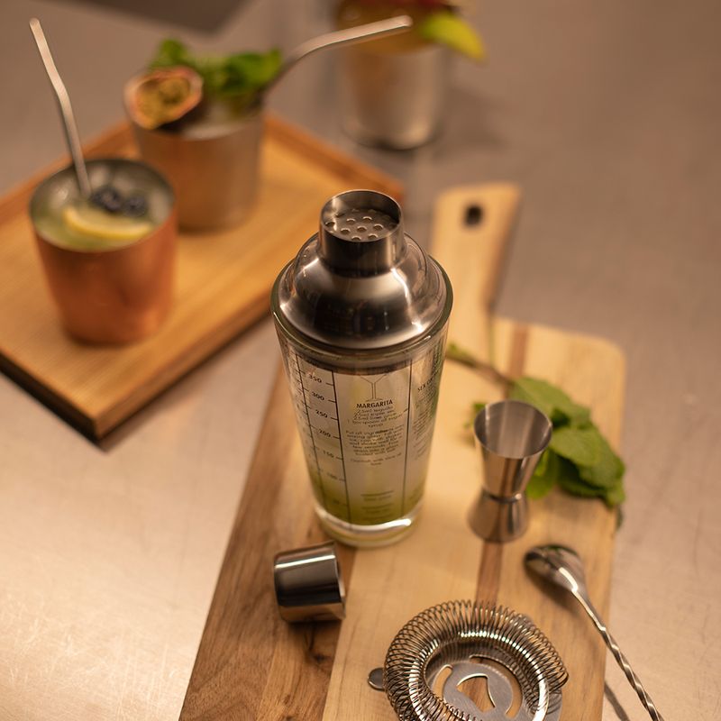 Casa si Gradina - Bucatarie si vesela - Accesorii bar - Shakere - Set de cocktail Livoo GS156, 4 piese - Infinity.ro