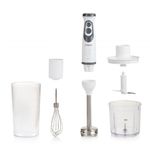 Electronice si Electrocasnice - Electrocasnice bucatarie - Mixere, tocatoare & roboti de bucatarie - Blendere si mini tocatoare - Blender vertical 3 in 1 Domo DO1089M, Putere 600 W - Infinity.ro