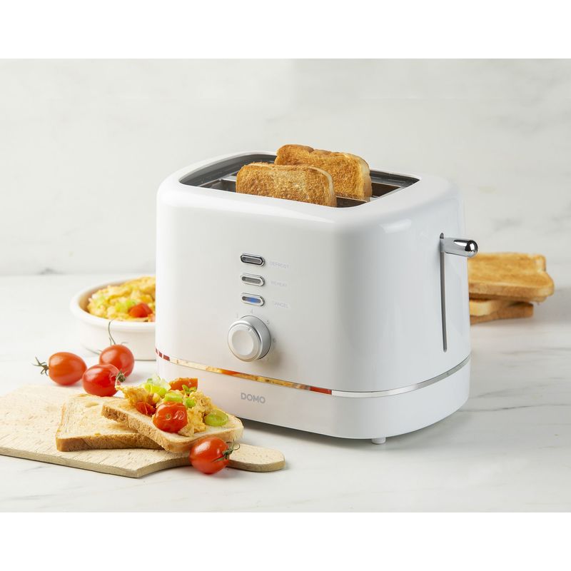 Electronice si Electrocasnice - Electrocasnice bucatarie - Preparare paine - Prajitoare de paine - Prajitor de paine Domo DO964T, 850 W - Infinity.ro