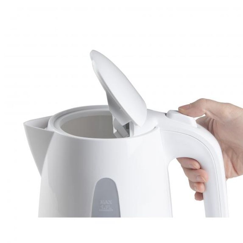 Electronice si Electrocasnice - Electrocasnice bucatarie - Preparare bauturi - Fierbatoare de apa - Fierbator apa Domo DO9255WK, Capacitate 1.7 L - Infinity.ro