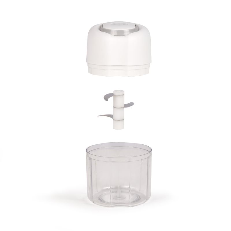 Electronice si Electrocasnice - Electrocasnice bucatarie - Mixere, tocatoare & roboti de bucatarie - Blendere si mini tocatoare - Mini Tocator electric fara fir Livoo DOP226, 12 W - Infinity.ro