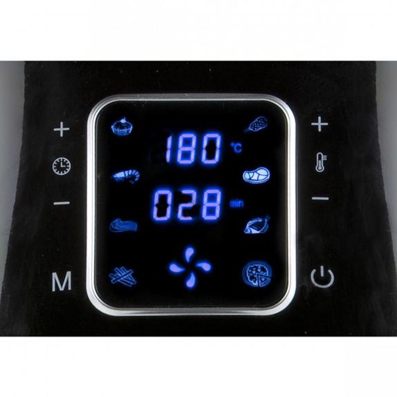 Electronice si Electrocasnice - Electrocasnice bucatarie - Aparate de gatit & desert - Friteuze - Friteuza XXL cu aer cald DO513FR, 5,5 L, afisaj LCD, termostat ajustabil ,1800W - Infinity.ro