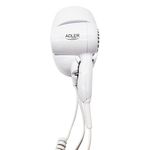 Ingrijire personala si Cosmetice - Aparate & accesorii ingrijire personala - Hair styling - Uscatoare de par - Uscator de par, sistem montare pe perete, Adler AD 2252 - Infinity.ro