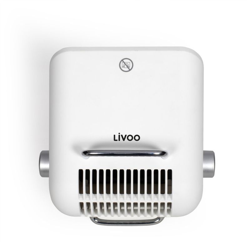 Electronice si Electrocasnice - Climatizare si sisteme de incalzire - Aparate incalzire aer - Convectoare electrice - Aeroterma ceramica Livoo DOM496, 1500W, 2 setari temperatura, ventilator, termostat - Infinity.ro