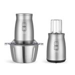 Electronice si Electrocasnice - Electrocasnice bucatarie - Mixere, tocatoare & roboti de bucatarie - Blendere si mini tocatoare - Tocator multifunctional Livoo DOP237, 2L, 500W - Infinity.ro