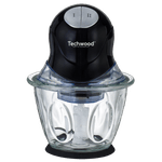 Electronice si Electrocasnice - Electrocasnice bucatarie - Mixere, tocatoare & roboti de bucatarie - Blendere si mini tocatoare - Tocator electric Techwood THA-606, 600ml, 200-400W, sticla - Infinity.ro