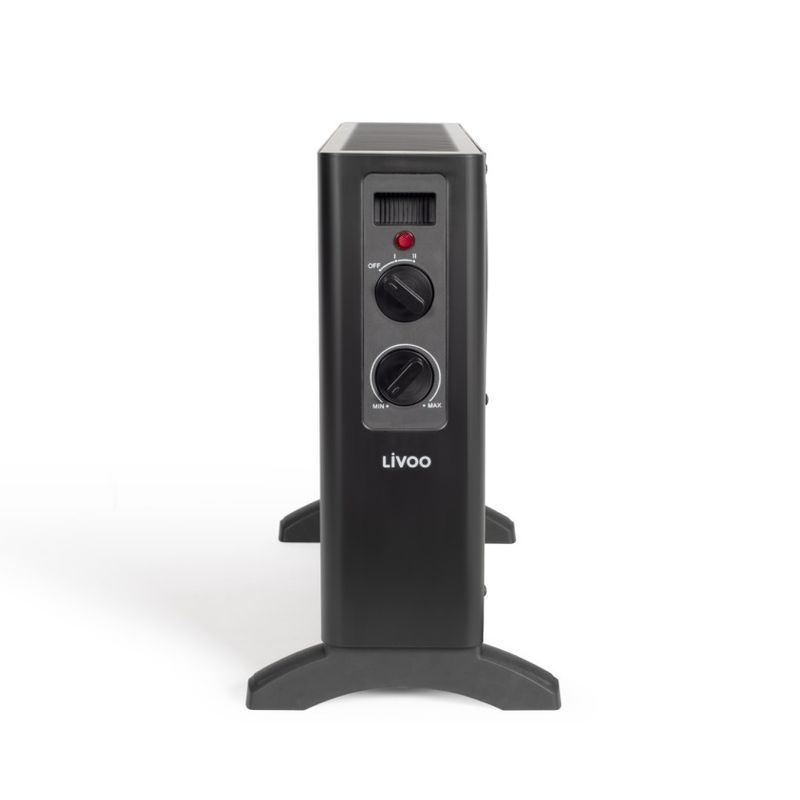 Electronice si Electrocasnice - Climatizare si sisteme de incalzire - Aparate incalzire aer - Convectoare electrice - Convector electric Livoo DOM501, 2000W, termostat - Infinity.ro