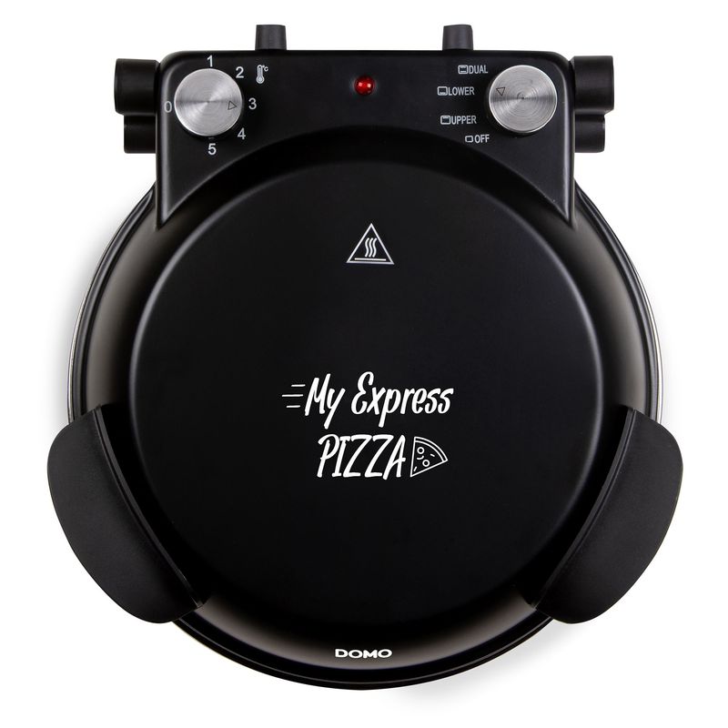 Electronice si Electrocasnice - Aragazuri, cuptoare si hote - Cuptoare - Cuptoare electrice - Aparat pentru preparat pizza Domo DO9285PZ, 1200W, Ø32cm - Infinity.ro