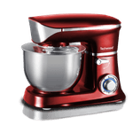 Electronice si Electrocasnice - Electrocasnice bucatarie - Mixere, tocatoare & roboti de bucatarie - Mixere - Mixer planetar Techwood TCDR-135, 6.5L, 1300W, 6 trepte viteza + Impuls, Inox - Infinity.ro