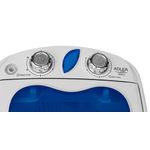 Electronice si Electrocasnice/Masini si uscatoare de rufe/Masini de spalat rufe/Masini de spalat rufe verticale - Mini Masina de Spalat Haine Portabila AD 8051, Capacitate 3kg, Ideala pentru Calatorii, Camping sau Vacanta - Infinity.ro