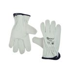 Casa si Gradina - Constructii - Echipamente de lucru - Manusi protectia muncii - Mănuși de protecție din piele, mărimea 9, Geko G73525 - Infinity.ro