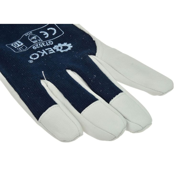 Casa si Gradina - Constructii - Echipamente de lucru - Manusi protectia muncii - Mănuși din piele pentru protecție, mărimea 10, Geko G73529 - Infinity.ro