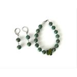 Fashion, accesorii si bijuterii - Femei - Bijuterii femei - Coliere femei - Set bijuterii Jad African - Infinity.ro