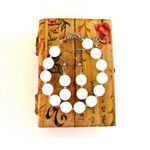 Fashion, accesorii si bijuterii - Femei - Bijuterii femei - Coliere femei - Set bijuterii Jad Alb Fatetat - Infinity.ro