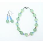 Fashion, accesorii si bijuterii - Femei - Bijuterii femei - Coliere femei - Set bijuterii 'Lime' - Infinity.ro