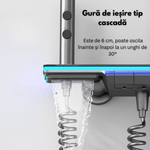 Casa si Gradina - Sanitare - Cazi si cabine de dus - Coloane si seturi de dus - Set de dus cu Iluminare LED si afisaj Digital al Temperaturi, Termostat si turbina generatoare de curent integrata - Infinity.ro