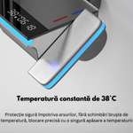 Casa si Gradina - Sanitare - Cazi si cabine de dus - Coloane si seturi de dus - Set de dus cu Iluminare LED si afisaj Digital al Temperaturi, Termostat si turbina generatoare de curent integrata - Infinity.ro