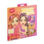 Jucarii, Copii si Bebe - Jucarii si jocuri - Jucarii & jocuri educative - Seturi de artizanat - Set creativ, mozaic pe 5 culori, stickere 1400+, Besties - Infinity.ro