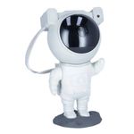 Casa si Gradina - Corpuri si surse de iluminat - Veioze si lampi - Lampi de veghe copii - Proiector cer instelat LED, astronaut, cu telecomanda, 21,5 cm, Ecarla - Infinity.ro