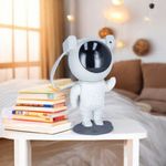 Casa si Gradina - Corpuri si surse de iluminat - Veioze si lampi - Lampi de veghe copii - Proiector cer instelat LED, astronaut, cu telecomanda, 21,5 cm, Ecarla - Infinity.ro