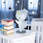 Casa si Gradina - Corpuri si surse de iluminat - Veioze si lampi - Lampi de veghe copii - Proiector cer instelat LED, astronaut, cu telecomanda, 21,5 cm, Ecarla - Infinity.ro