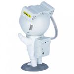 Casa si Gradina - Corpuri si surse de iluminat - Veioze si lampi - Lampi de veghe copii - Proiector cer instelat LED, astronaut, cu telecomanda, 21,5 cm, Ecarla - Infinity.ro