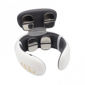 Aparat masaj cervical cu impulsuri electromagnetice, cu incalzire, portabil, 4 moduri de masaj, 15 nivele de intensitate