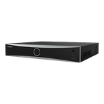 Casa si Gradina - Electrice - Smart Home - Accesorii control acces si supraveghere - NVR 4K, AcuSense, total 32 canale max. 12MP, 16 porturi PoE, Alarma, 1.5U - HIKVISION DS-7732NXI-K4-16P(Alarm16+9) - Infinity.ro