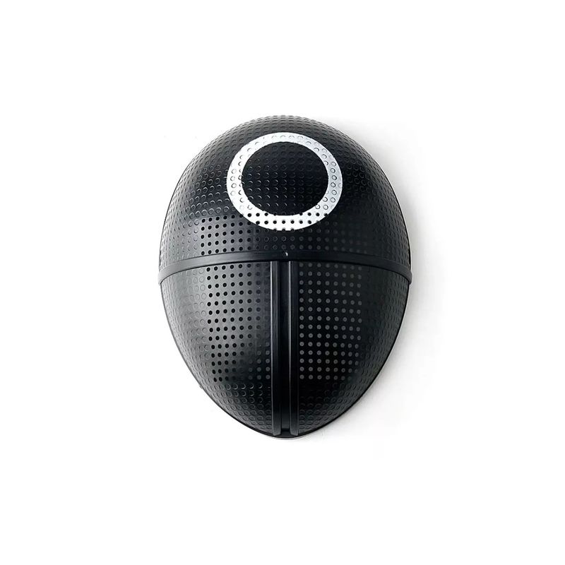 Jucarii, Copii si Bebe - Jucarii si jocuri - Jucarii de rol - Masti si costume copii - Set 4 masti KidMania® Squid Game – Cerc, Patrat, Triunghi, Lider, marime universala One Size - Infinity.ro