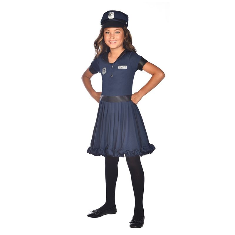 Jucarii, Copii si Bebe - Jucarii si jocuri - Jucarii de rol - Masti si costume copii - Costum politista Anna KidMania® pentru fete 12-14 ani 158 cm - Infinity.ro