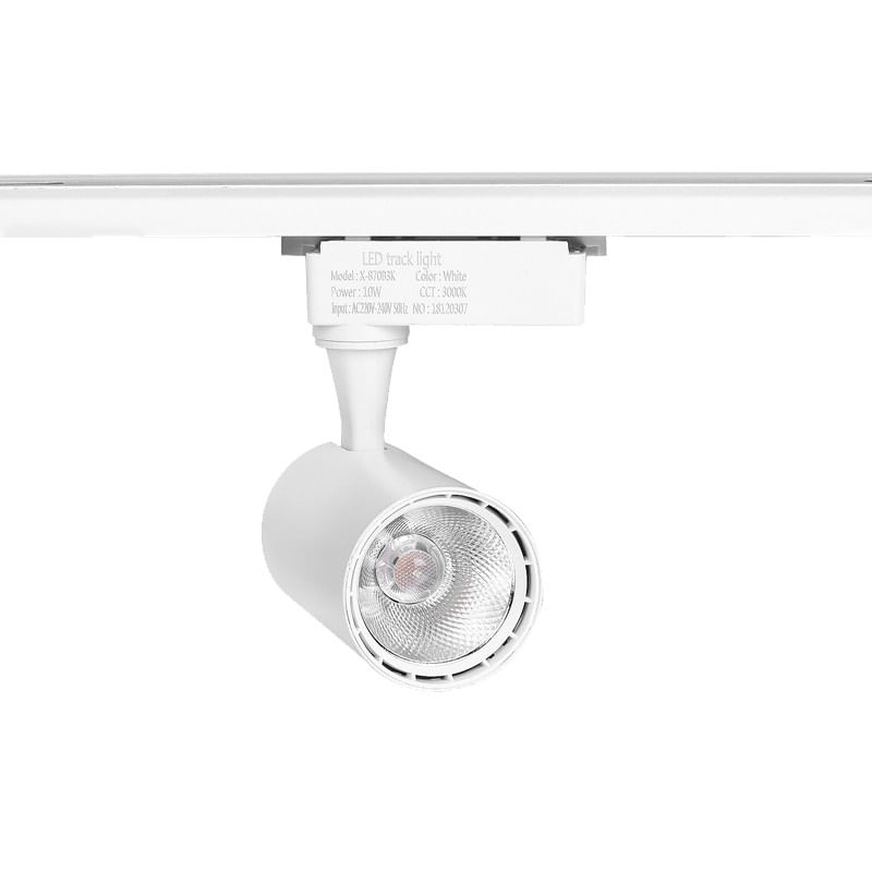 Casa si Gradina - Corpuri si surse de iluminat - Plafoniere, aplice si spoturi - Spot LED Techstar® Tracklights, Pentru Sina RailRacks Monofazata Tip L, 20w, 6500k Lumina Rece, Iluminat Directionabil - Infinity.ro