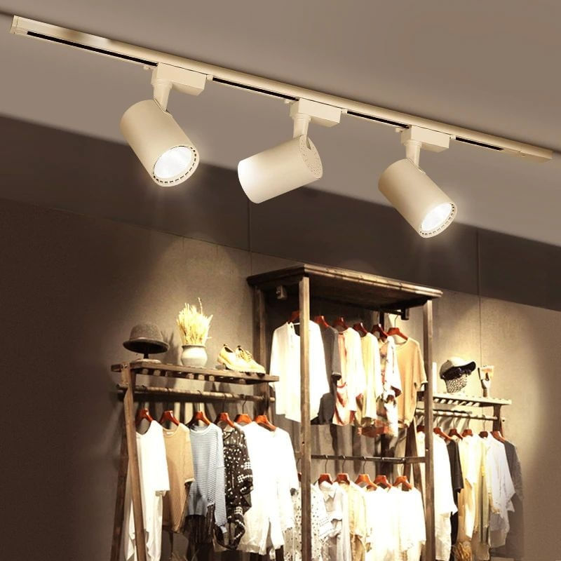 Casa si Gradina - Corpuri si surse de iluminat - Plafoniere, aplice si spoturi - Spot LED Techstar® Tracklights, Pentru Sina RailRacks Monofazata Tip L, 20w, 6500k Lumina Rece, Iluminat Directionabil - Infinity.ro