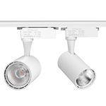 Casa si Gradina - Corpuri si surse de iluminat - Plafoniere, aplice si spoturi - Spot LED Techstar® Tracklights, Pentru Sina RailRacks Monofazata Tip L, 20w, 6500k Lumina Rece, Iluminat Directionabil - Infinity.ro