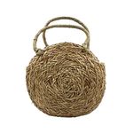 Fashion, accesorii si bijuterii - Femei - Accesorii femei - Genti si rucsacuri femei - Geanta Boho din Fibre Naturale cu Scoici si Pene – Hoff Interieur, alb - Infinity.ro