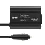 Auto si Moto - Reparatii si depanare - Invertoare auto - Invertor de Putere Auto Techstar® 150W - 12V DC la 220V AC, cu Porturi USB-C si USB-A pentru Incarcare Rapida - Infinity.ro
