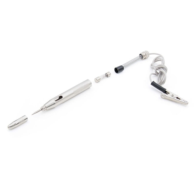 Auto si Moto - Reparatii si depanare - Scule auto - Testere si multimetre - Creion De Testare A Tensiunii Auto Techstar® D0086-Y, DC 6V/12V/24V, 115x10 Mm, Compatibil Masini, Barci, Motociclete - Infinity.ro
