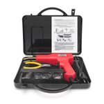 Casa si Gradina - Constructii - Scule electrice si accesorii - Pistoale de lipit - Trusa Profesionala de Sudat Plastic cu Pistol pentru Repararea Fisurilor, 50W, 200 Capse, Inclusiv Geanta de Transport - Infinity.ro