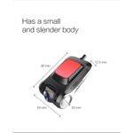 Auto si Moto - Electronice auto - Camere auto si DVR - Camera Video Auto DVR Techstar® KL501 FullHD, NT96658, cu Night Vision, WiFi App Android & iOS, Unghi 170° - Infinity.ro