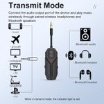 TV, Audio-Video si Foto - Accesorii TV si audio - Cabluri si adaptoare audio - Transmitator si Receptor Audio Techstar M126 cu Bluetooth 5.4, Wireless, Portabil, Compatibil TV, PC, Boxe, Casti, Aux - Infinity.ro