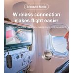 TV, Audio-Video si Foto - Accesorii TV si audio - Cabluri si adaptoare audio - Transmitator si Receptor Audio Techstar M126 cu Bluetooth 5.4, Wireless, Portabil, Compatibil TV, PC, Boxe, Casti, Aux - Infinity.ro